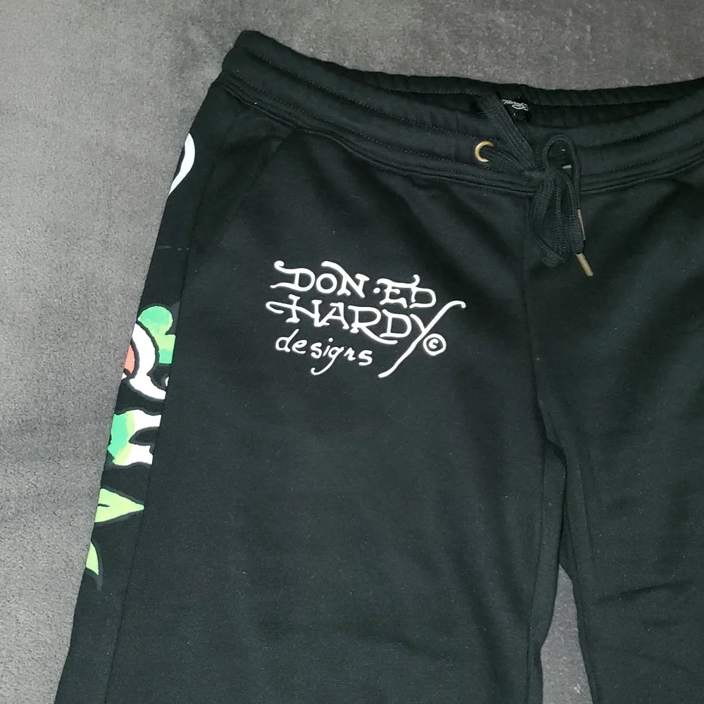 Ed Hardy Love Heart Tatti Inspired Sweatpants - Picture 5 of 6